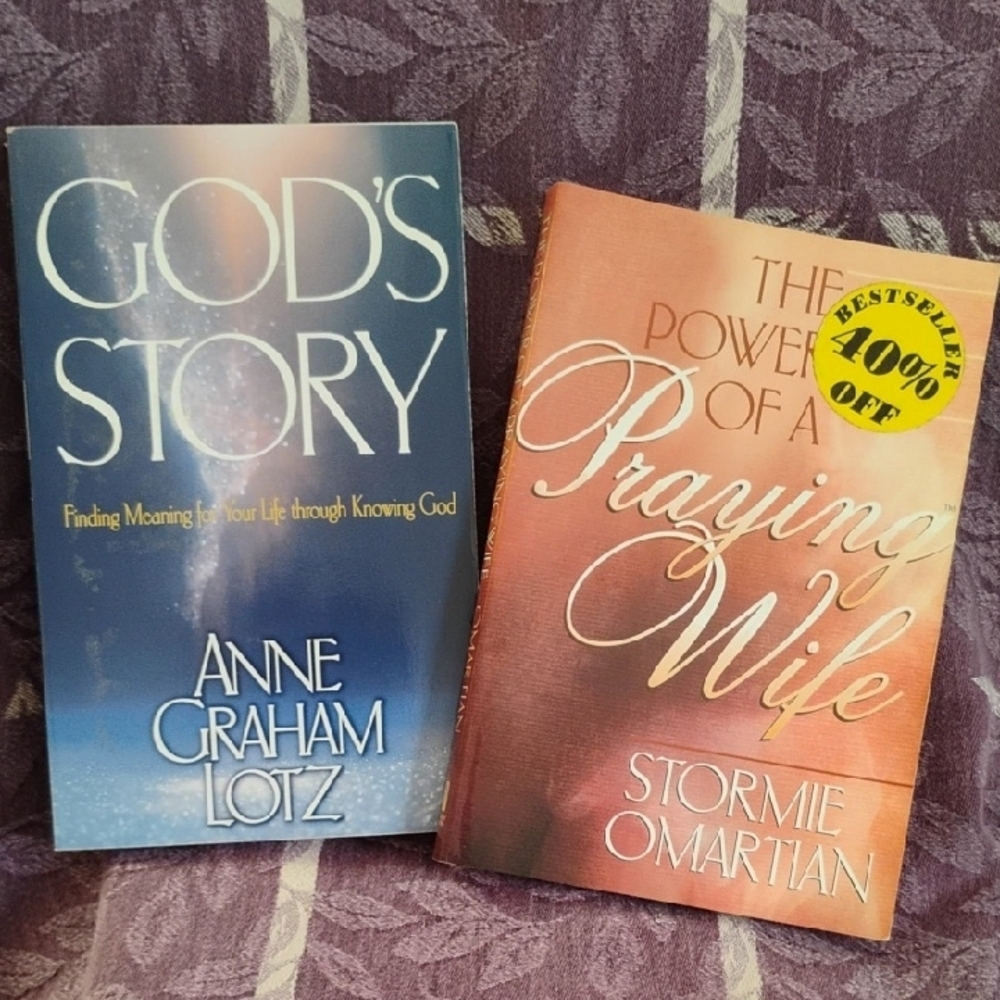 Inspirational Book Set: God's Story & The Power of a Praying Wife
